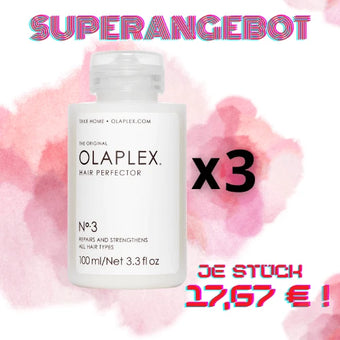 Original OLAPLEX® Set 3x N° 3 HAIR PERFECTOR